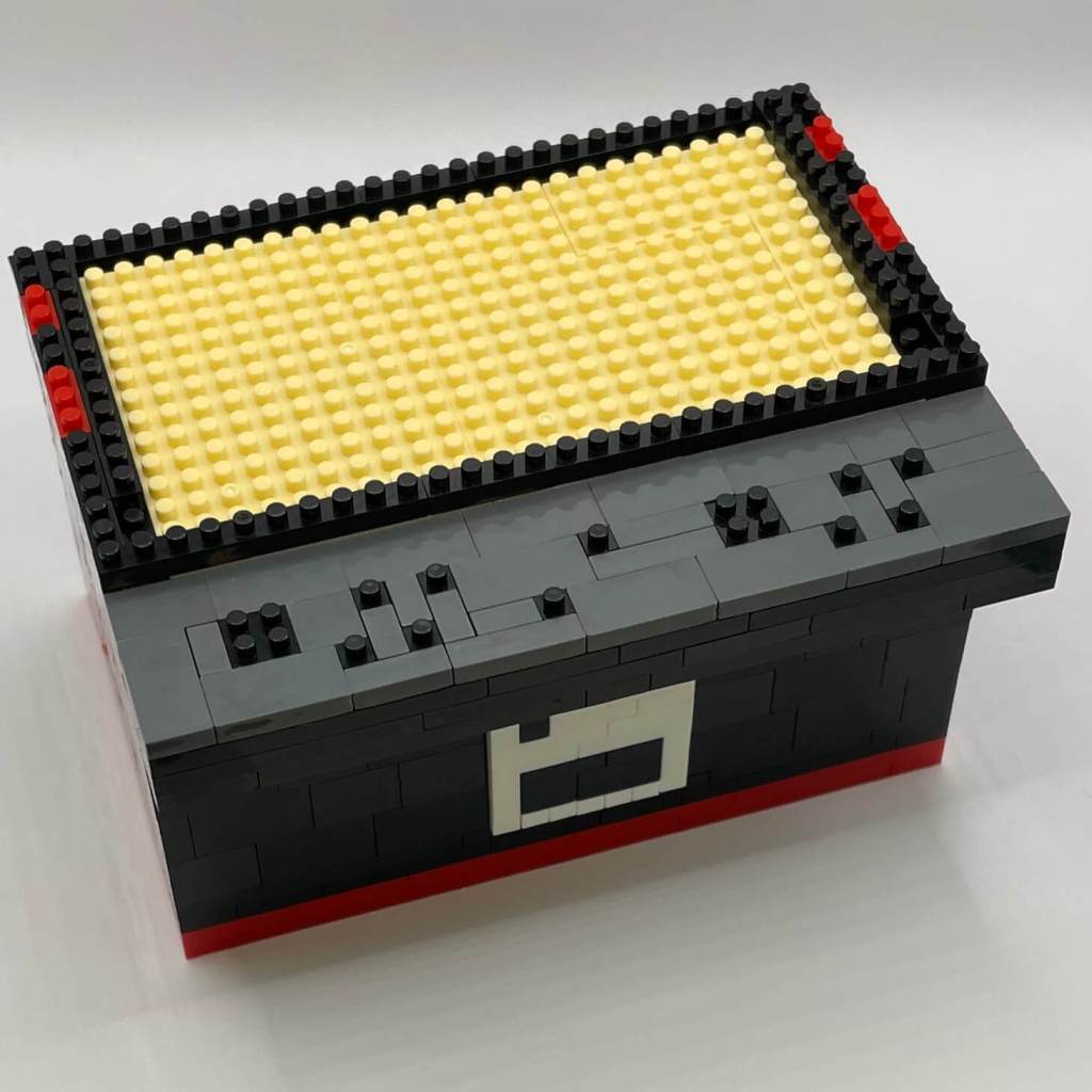 Fighting Game Arcade Cabinet Micro Block Set Build Step 10