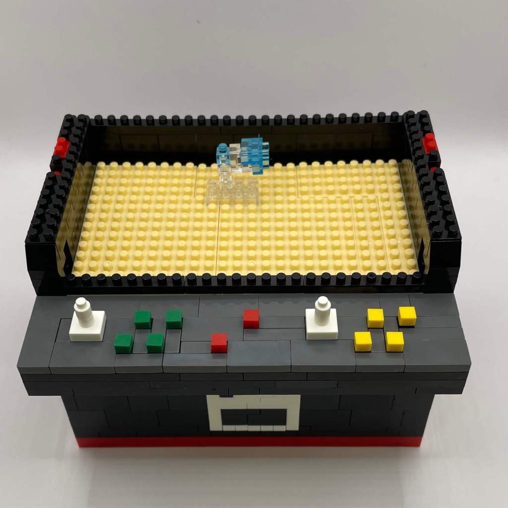 Fighting Game Arcade Cabinet Micro Block Set Build Step 13