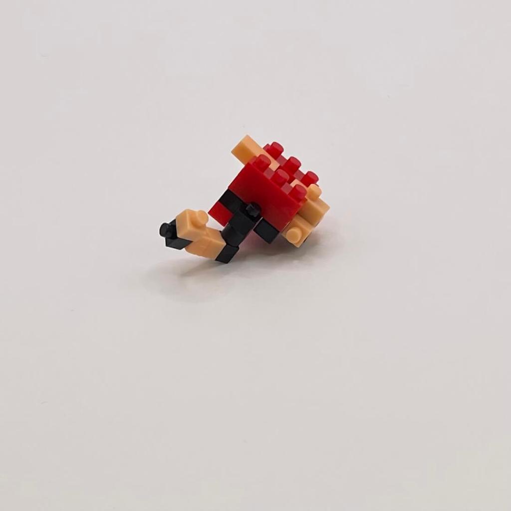 Fighting Game Arcade Cabinet Micro Block Set Build Step 18