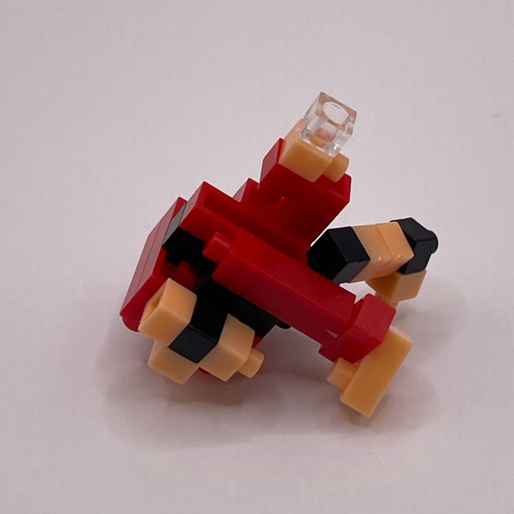 Fighting Game Arcade Cabinet Micro Block Set Build Step 23