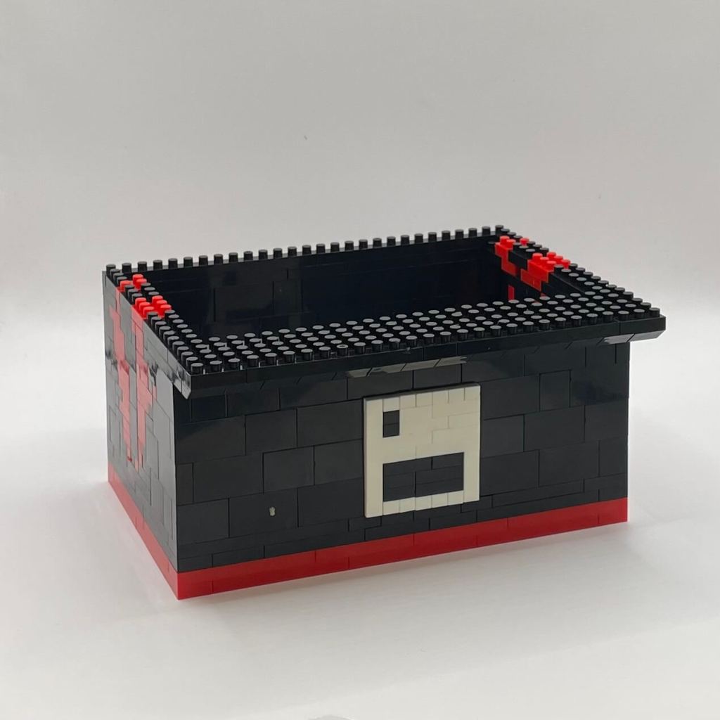 Fighting Game Arcade Cabinet Micro Block Set Build Step 8