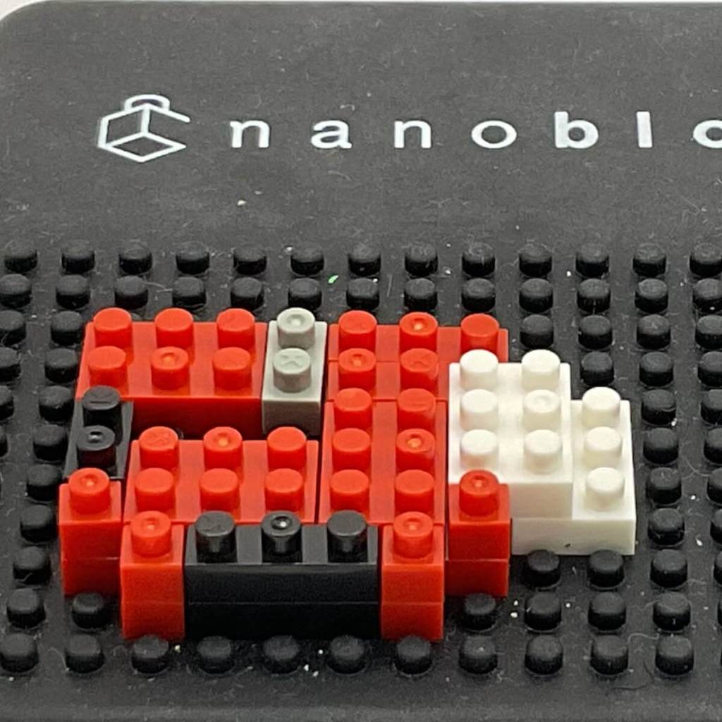 Dr. Eggman Nanoblock Build: Instructions Step 2