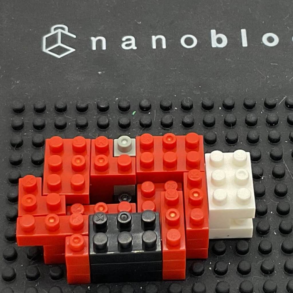 Dr. Eggman Nanoblock Build: Instructions Step 3