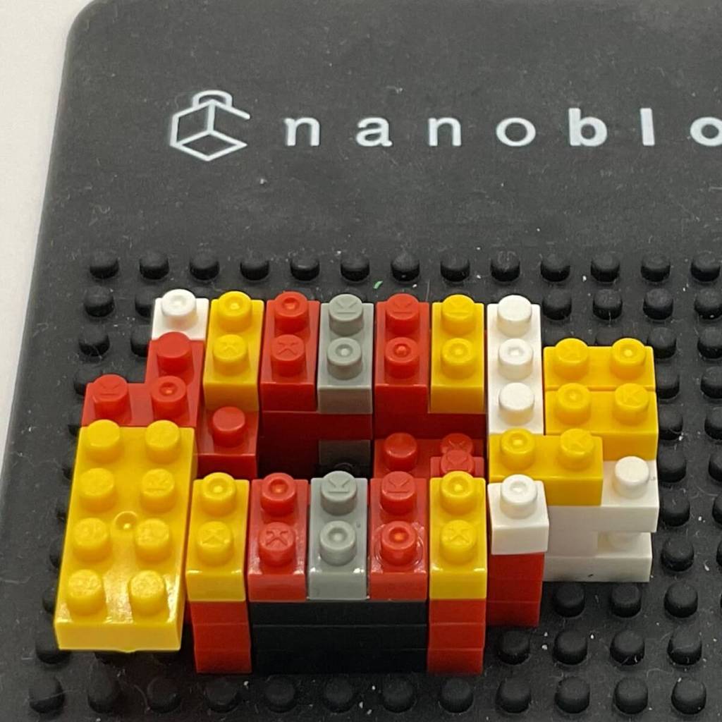 Dr. Eggman Nanoblock Build: Instructions Step 4