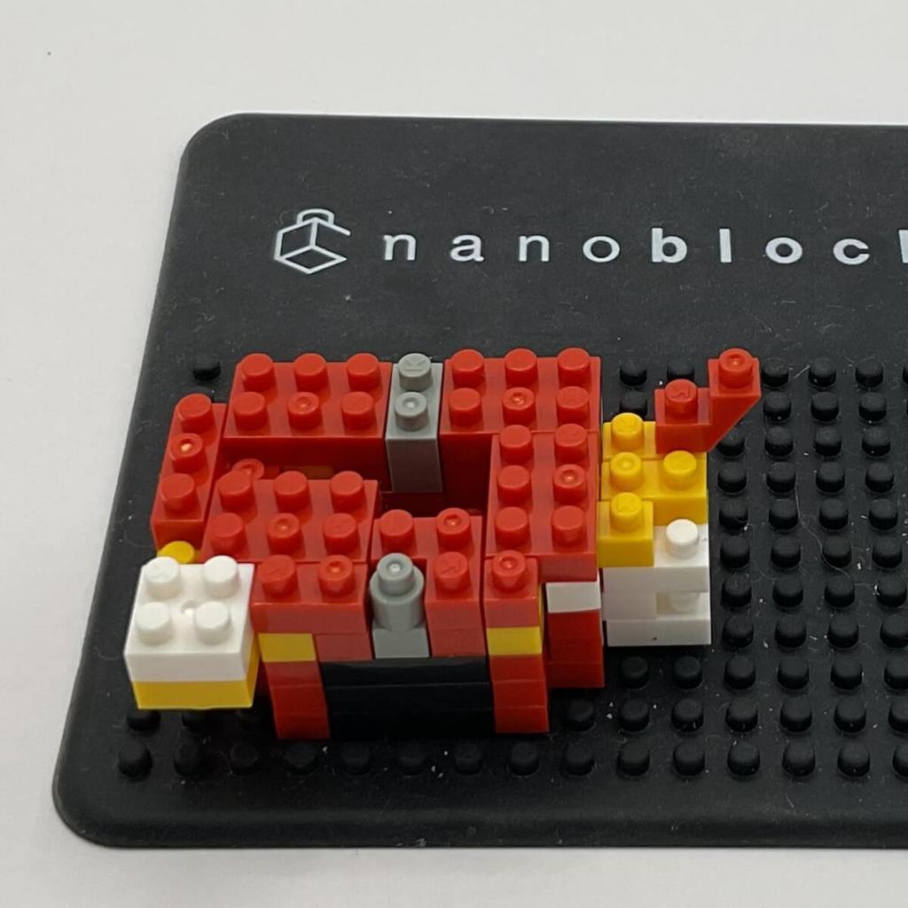 Dr. Eggman Nanoblock Build: Instructions Step 5