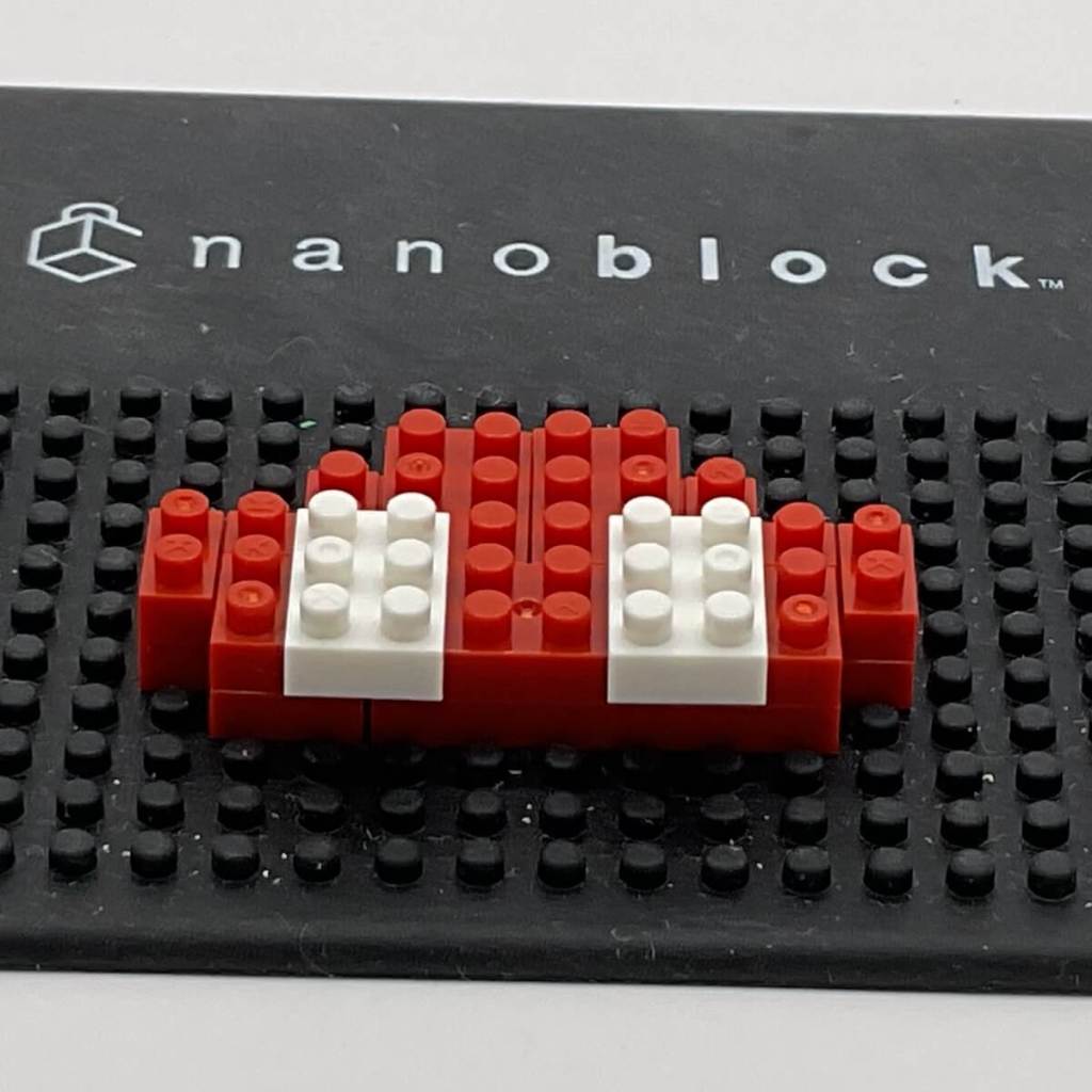 Building the Nanoblock Knuckles Set: Step 3