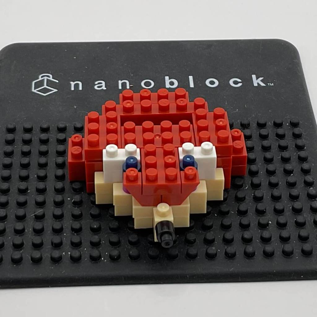 Building the Nanoblock Knuckles Set: Step 5