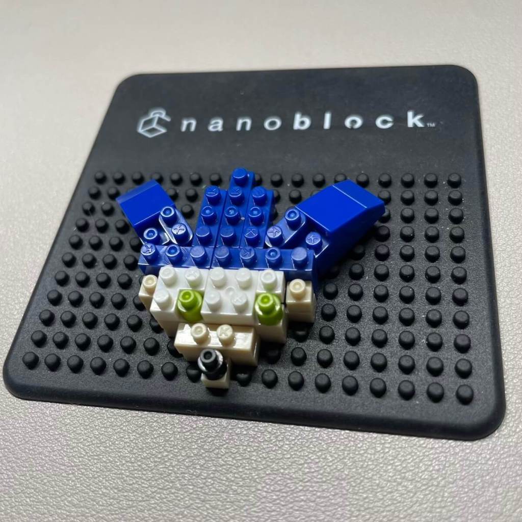 Sonic the Hedgehog Nanoblock Build: Instructions Step 3