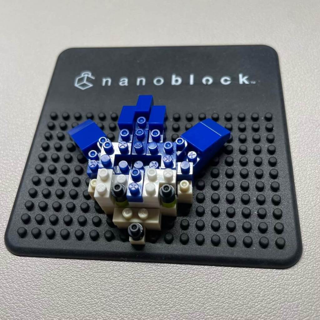 Sonic the Hedgehog Nanoblock Build: Instructions Step 4
