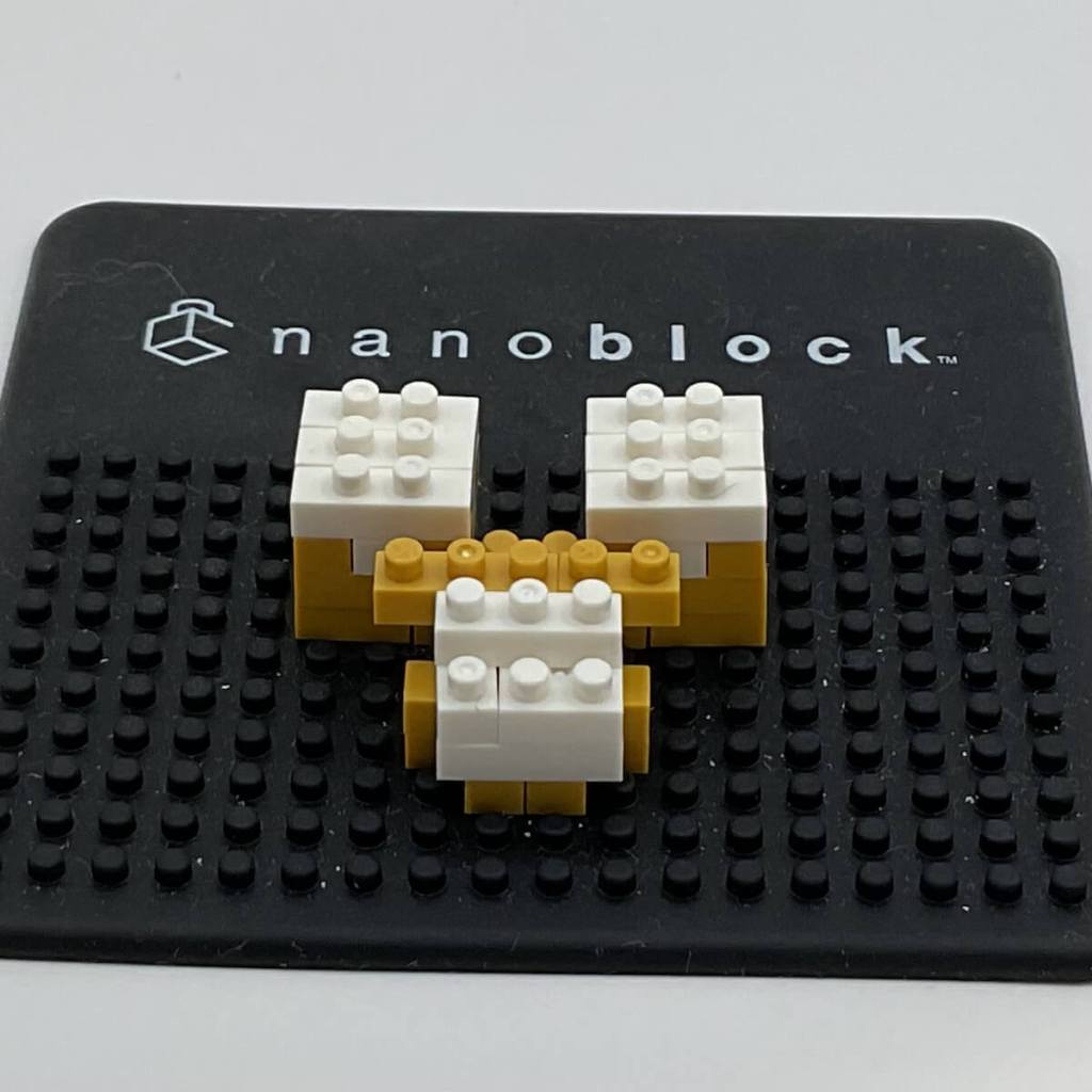 Tails Nanoblock Build: Instructions Step 13