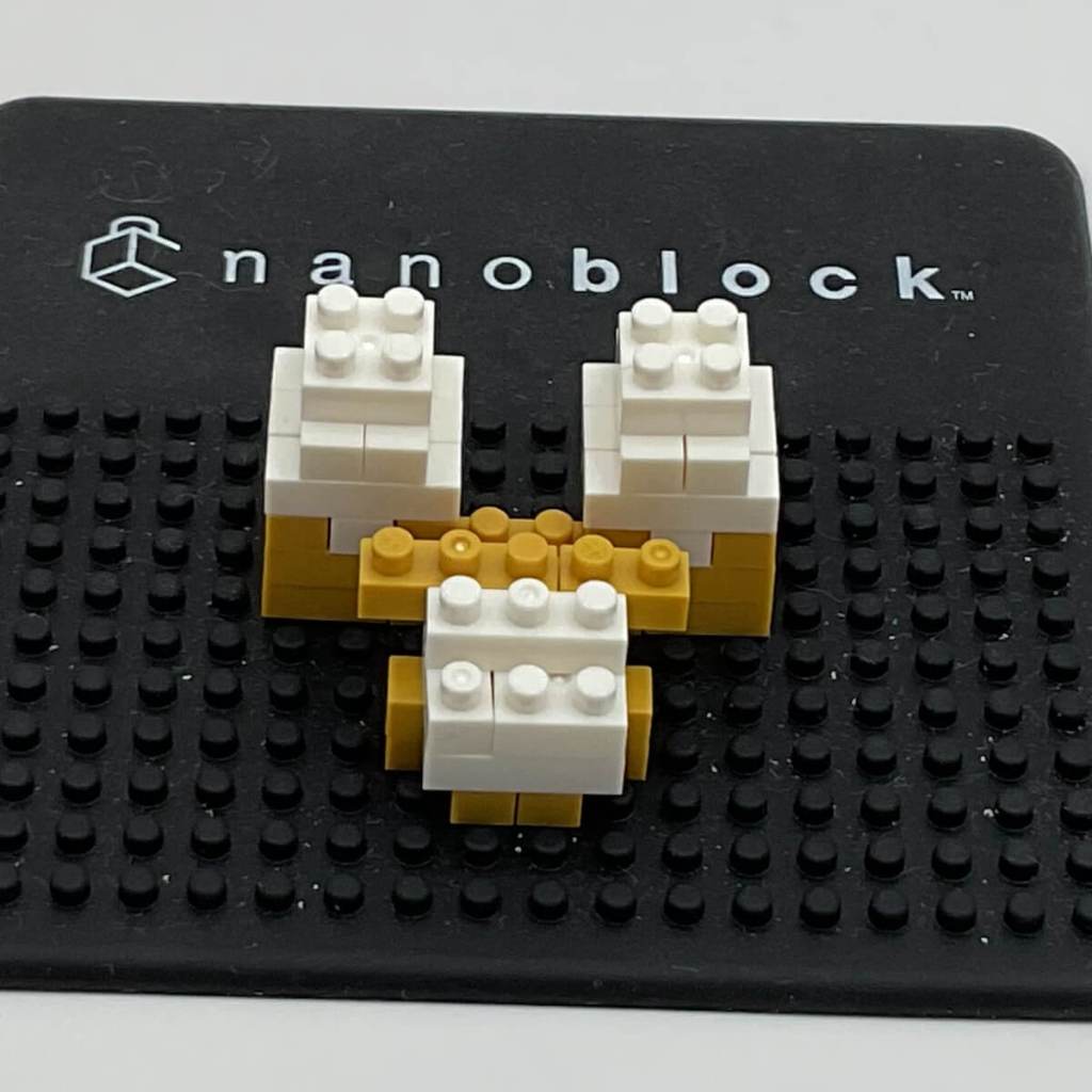 Tails Nanoblock Build: Instructions Step 14