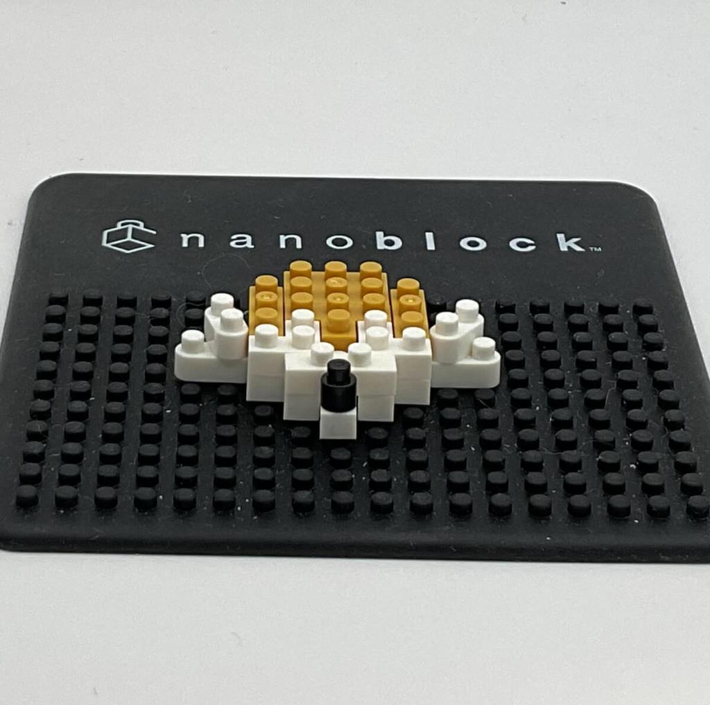 Tails Nanoblock Build: Instructions Step 2
