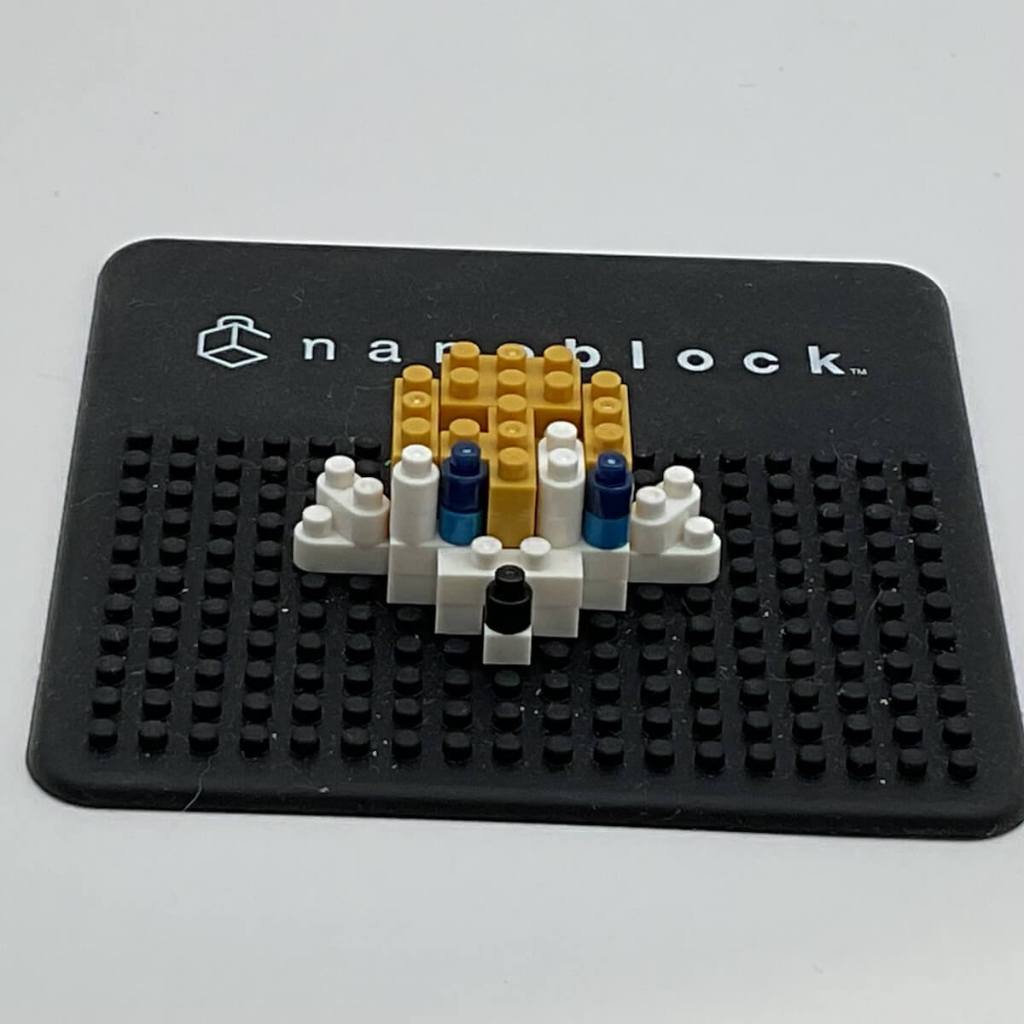 Tails Nanoblock Build: Instructions Step 4