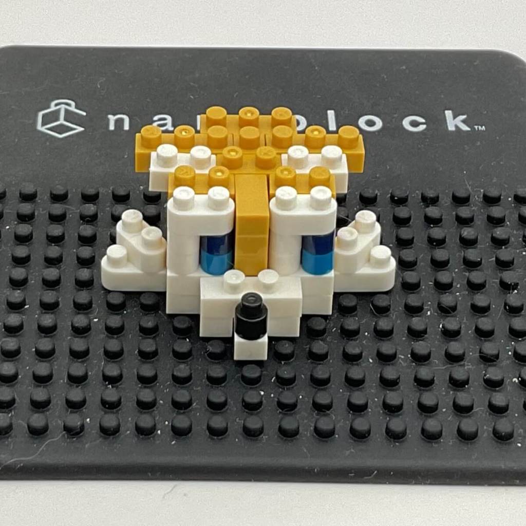 Tails Nanoblock Build: Instructions Step 5